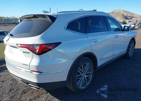 2022 Acura Mdx Advance Package из США, поврежденный, VIN 5J8YE1H85NL001690